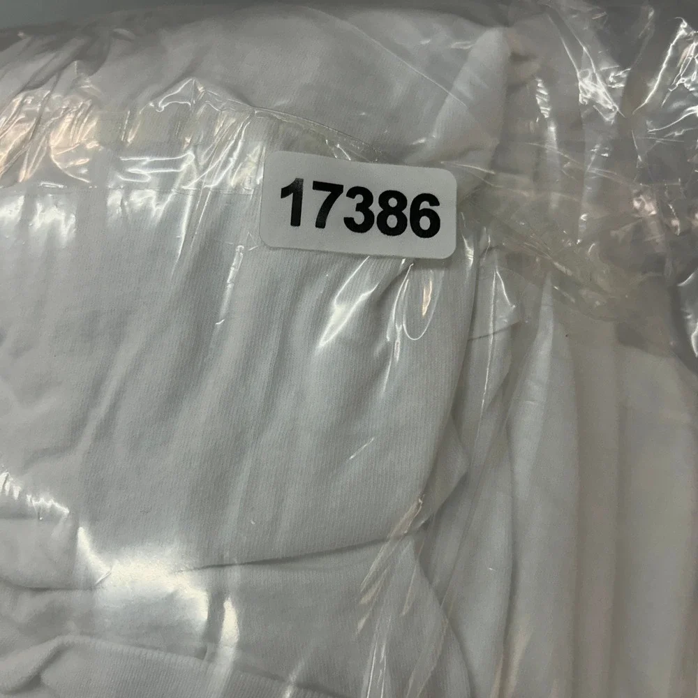Fruit of the Loom Solid V-Neck T-Shirt 3XT White 5 Pack Tall Basic Normcore